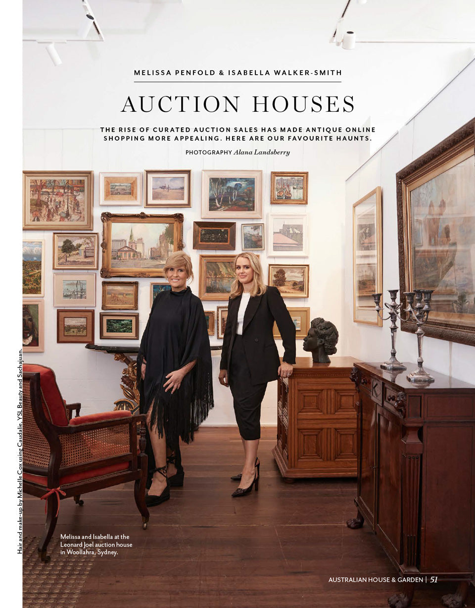 LITTLE BLACK BOOK AUCTION HOUSES - HOUSE& GARDEN - AUGUST 2025