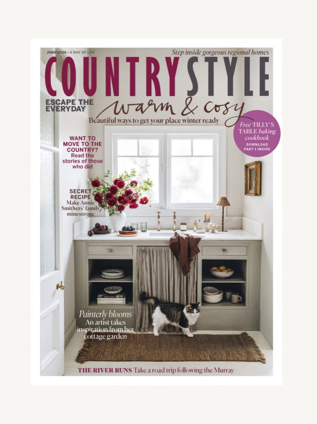 HUGO LAMP, COUNTRY STYLE COVER, JULY 2026