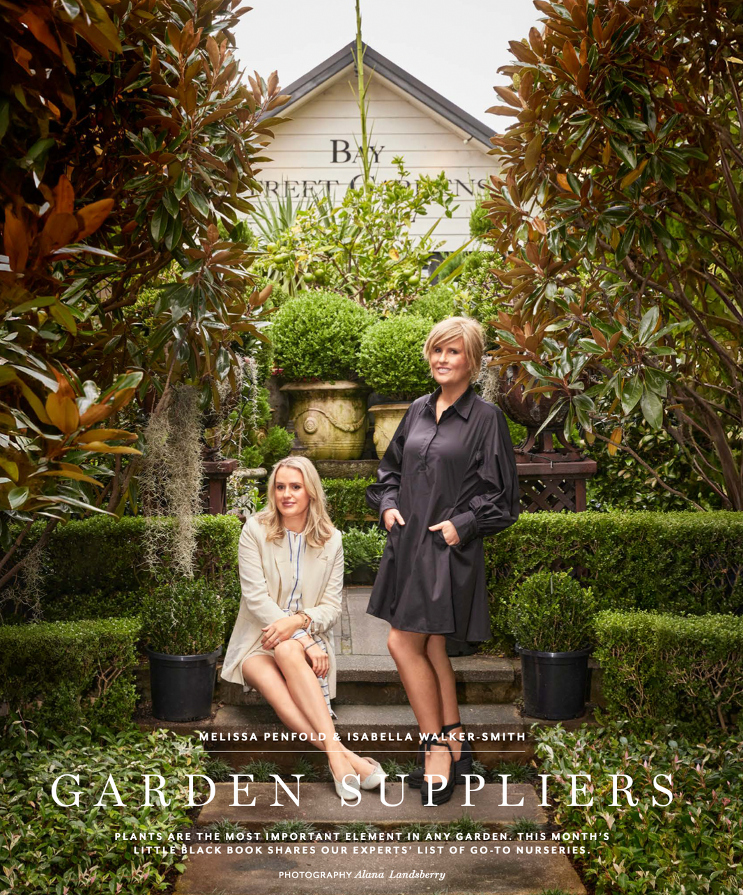 LITTLE BLACK BOOK GARDEN SUPPLIERS - HOUSE & GARDEN - OCTOBER 2025