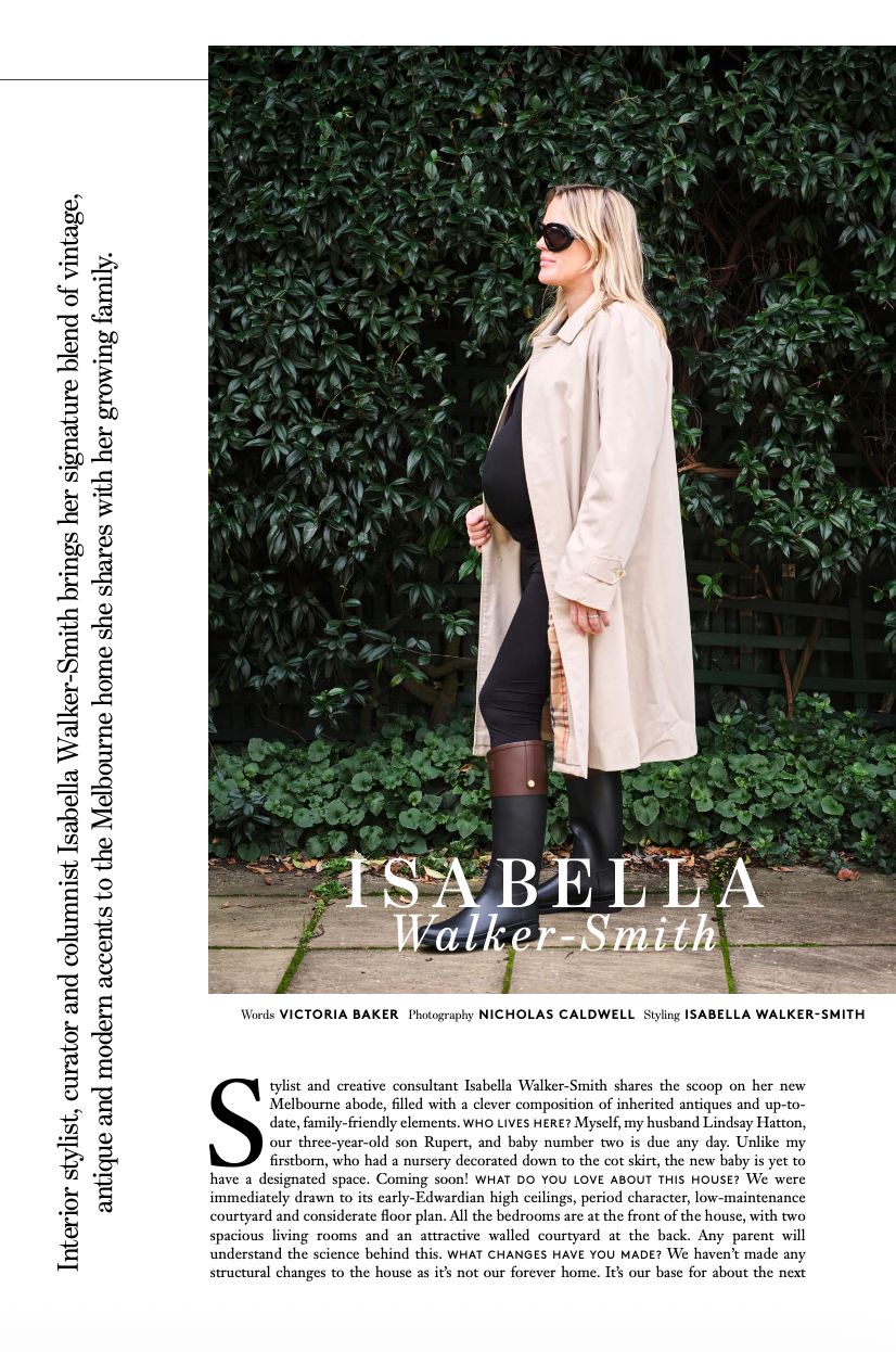 CREATIVE HOME, BELLE MAGAZINE, OCTOBER 2026