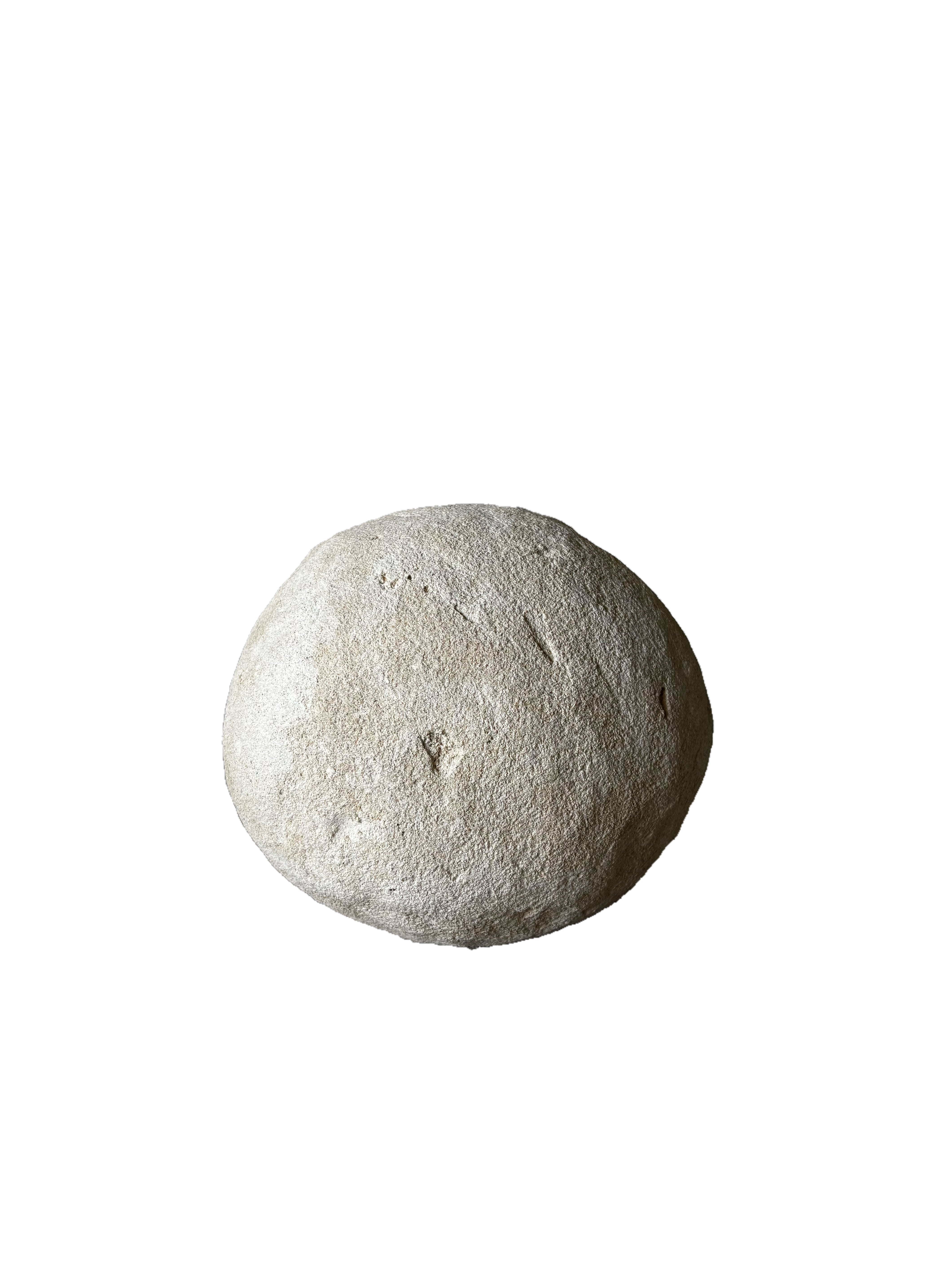 Small Limestone Sphere