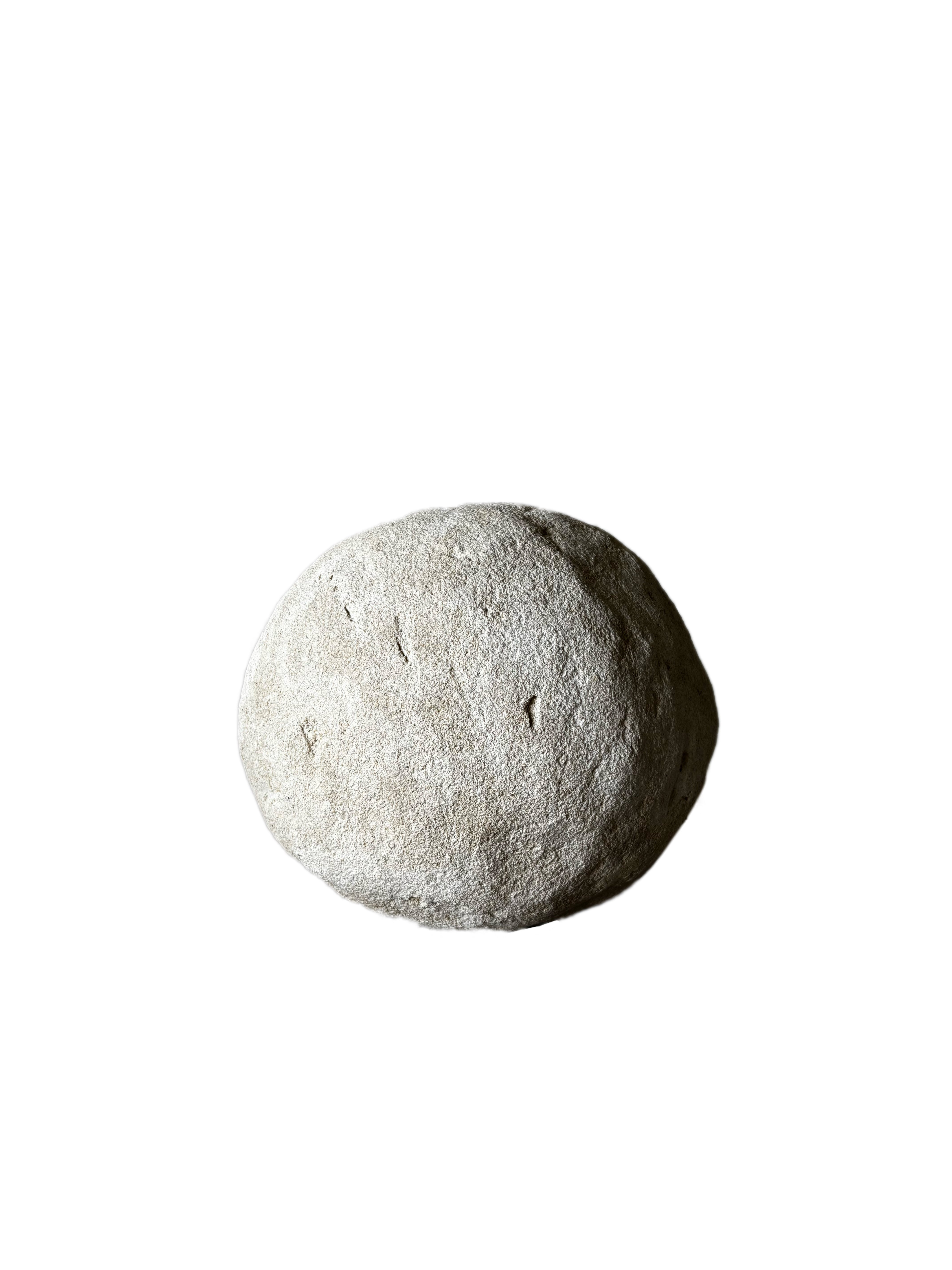 Small Limestone Sphere